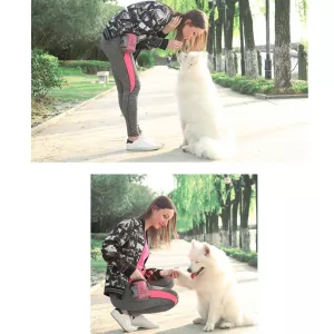 Pet Training Waist Bag - Multifunkční taška na pamlsky pro domácí zvířata (Šedá) TopTechnology Pet Training Waist Bag - Multifunkční taška na pamlsky pro domácí zvířata (Šedá) TopTechnology
