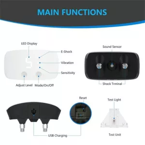 Zařízení pro výcvik psů Touch Bark Stop - proti štěkání TopTechnology Zařízení pro výcvik psů Touch Bark Stop - proti štěkání TopTechnology