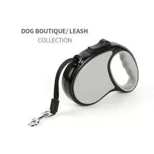 Automatické retractable vodítko pro psy 3m (šedé) TopTechnology Automatické retractable vodítko pro psy 3m (šedé) TopTechnology