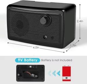 K9 Outdoor Ultrasonic Bark Stopper - Ultrazvukové zařízení pro výcvik psů (černé) TopTechnology K9 Outdoor Ultrasonic Bark Stopper - Ultrazvukové zařízení pro výcvik psů (černé) TopTechnology