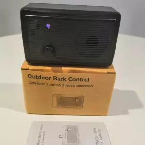 K9 Outdoor Ultrasonic Bark Stopper - Ultrazvukové zařízení pro výcvik psů (černé) TopTechnology K9 Outdoor Ultrasonic Bark Stopper - Ultrazvukové zařízení pro výcvik psů (černé) TopTechnology