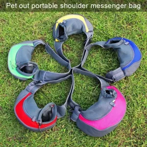 Přenosná taška pro psy a kočky - hands-free, na druhou stranu, malá (žlutá) TopTechnology Přenosná taška pro psy a kočky - hands-free, na druhou stranu, malá (žlutá) TopTechnology
