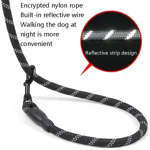 Reflexní vodítko pro psy, délka 200cm, tloušťka 1.2cm (červené) TopTechnology Reflexní vodítko pro psy, délka 200cm, tloušťka 1.2cm (červené) TopTechnology