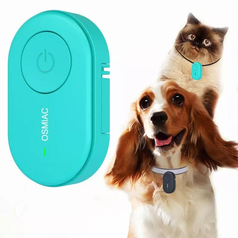 Odpuzovač hmyzu pro kočky a psy - modrý obojek TopTechnology