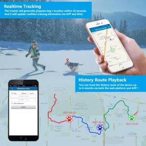 TK-909 GPS / GPRS / GSM lokalizátor pro domácí mazlíčky - sledovací zařízení v reálném čase TopTechnology