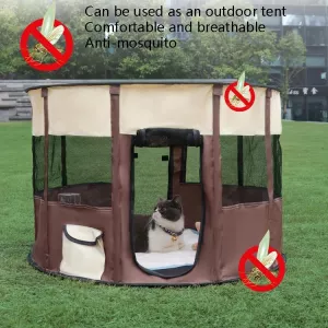 Pet Tent pro psy a kočky – Extra velký 55x110 cm (žlutý) TopTechnology
