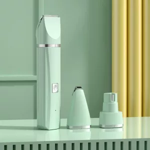 Elektrický stříhací strojek pro psy a kočky 3 v 1 - zelený TopTechnology Elektrický stříhací strojek pro psy a kočky 3 v 1 - zelený TopTechnology