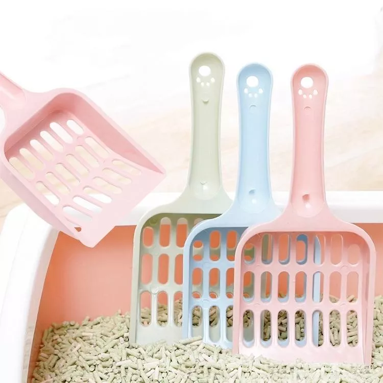 Malá lopatka na kočkolit, dutá, tofu, čisticí nástroj 19cm (náhodná barva) TopTechnology