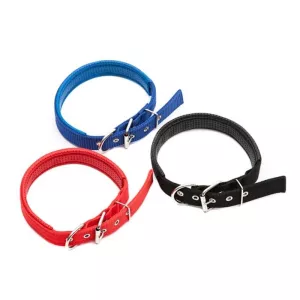 Obojek pro psy a kočky Foam Cotton a Polyester, 3.5cm x 57cm (Červený) TopTechnology Obojek pro psy a kočky Foam Cotton a Polyester, 3.5cm x 57cm (Červený) TopTechnology