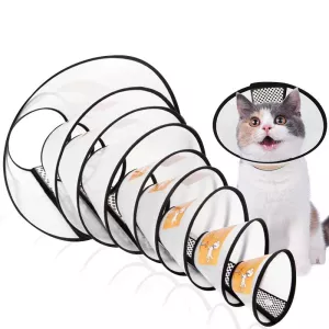 Ochranný obojek pro domácí mazlíčky proti kousnutí, velikost No.4/12.5cm TopTechnology Ochranný obojek pro domácí mazlíčky proti kousnutí, velikost No.4/12.5cm TopTechnology