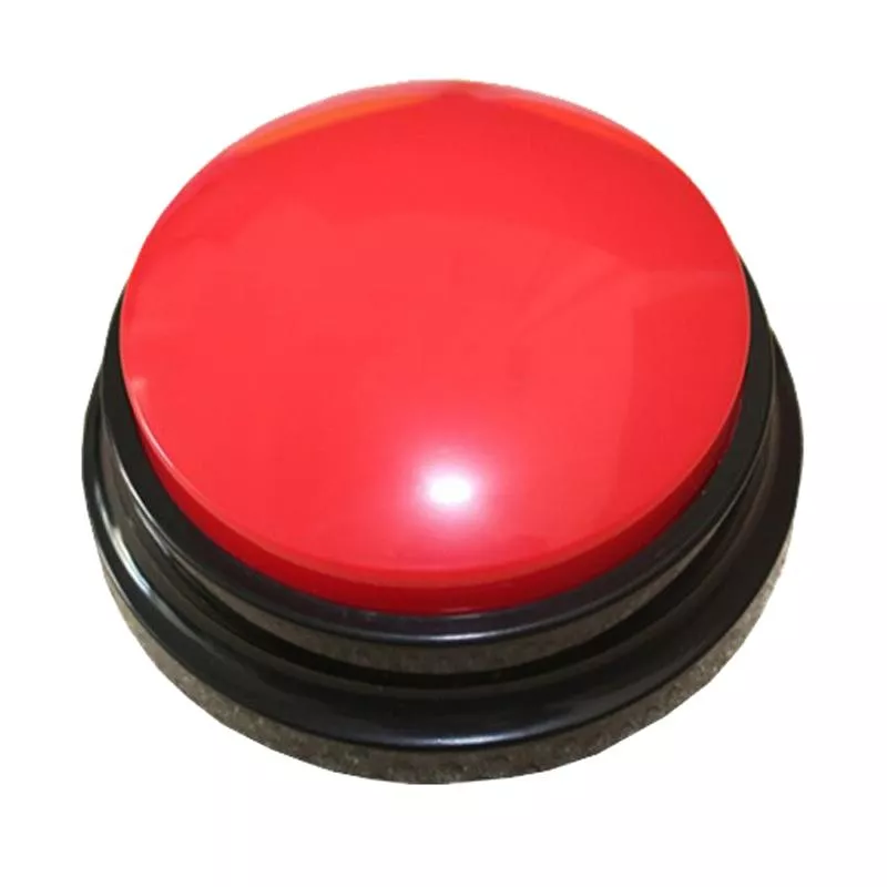 Pet komunikační tlačítko pro psy - nahrávací box (Červené) TopTechnology