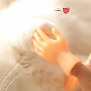 Masážní prsty pro domácí mazlíčky a kočičí rukavice TopTechnology