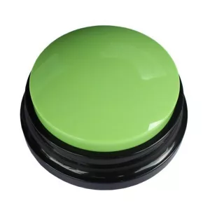 Pet Communication Button - Psí zvuková krabička se záznamem (Zelená) TopTechnology Pet Communication Button - Psí zvuková krabička se záznamem (Zelená) TopTechnology