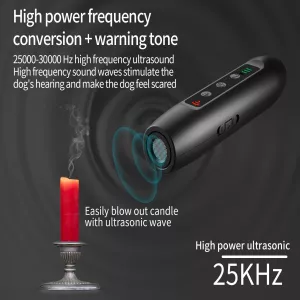 Tsattine N10 Ultrazvukový Odpuzovač Psů s LED Displejem a Světlem TopTechnology