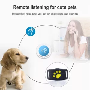 Z8-A Mini Pet Smart Wear GPS lokátor pro mazlíčky (Růžový) TopTechnology