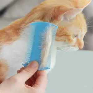 4ks Pet Hřeben Dvoubarevný Hřeben pro Údržbu Psů a Koček (Bílý) TopTechnology 4ks Pet Hřeben Dvoubarevný Hřeben pro Údržbu Psů a Koček (Bílý) TopTechnology