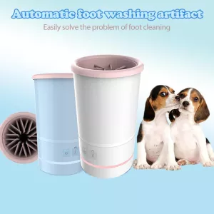 Automatický čisticí hrneček na nohy pro psy a kočky, velikost M (10-14 cm, černý) TopTechnology Automatický čisticí hrneček na nohy pro psy a kočky, velikost M (10-14 cm, černý) TopTechnology