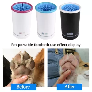 Automatický čisticí hrneček na nohy pro psy a kočky, velikost M (10-14 cm, černý) TopTechnology Automatický čisticí hrneček na nohy pro psy a kočky, velikost M (10-14 cm, černý) TopTechnology