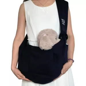 Pet Outing Carrier Bag - Bavlněná taška pro přepravu domácích zvířat, tmavě modrá TopTechnology Pet Outing Carrier Bag - Bavlněná taška pro přepravu domácích zvířat, tmavě modrá TopTechnology