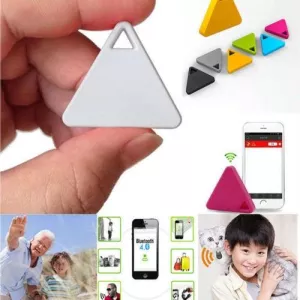 Mini tracker pro domácí mazlíčky - Bluetooth lokalizátor a alarm (modrý) TopTechnology
