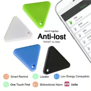 Mini tracker pro domácí mazlíčky - Bluetooth lokalizátor a alarm (modrý) TopTechnology