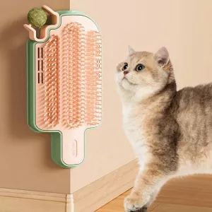 Masážní kartáč pro kočky Cats Corner s režimem samostatného napájení, jednoduchý model TopTechnology Masážní kartáč pro kočky Cats Corner s režimem samostatného napájení, jednoduchý model TopTechnology