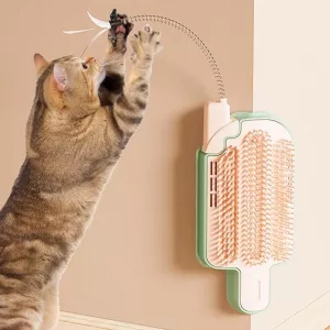 Masážní kartáč pro kočky Cats Corner s režimem samostatného napájení, jednoduchý model TopTechnology Masážní kartáč pro kočky Cats Corner s režimem samostatného napájení, jednoduchý model TopTechnology