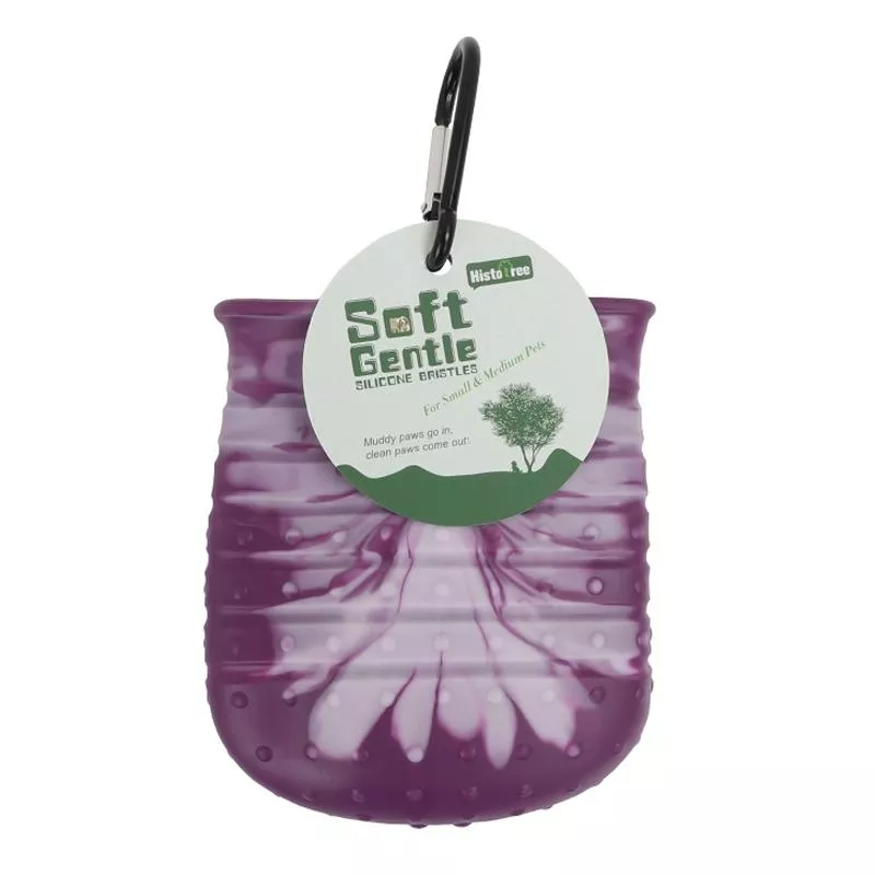 Histotree Pet Foot Washing Cup - Multifunkční kartáč na mytí tlapků psa, Malá (Fialová) TopTechnology