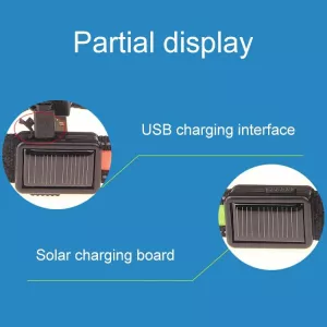 Obojek pro střední a velké psy - solární + USB nabíjení s LED osvětlením, velikost obvodu krku: L, 50-60cm (Růžový) TopTechnology Obojek pro střední a velké psy - solární + USB nabíjení s LED osvětlením, velikost obvodu krku: L, 50-60cm (Růžový) TopTechnology
