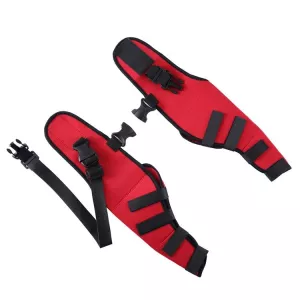 Ochranný kryt na koleno pro psy, velikost M (červený) TopTechnology Ochranný kryt na koleno pro psy, velikost M (červený) TopTechnology