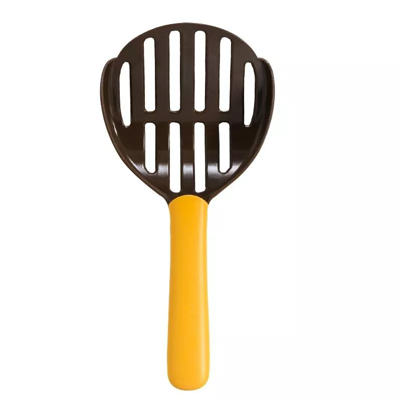Pet Cat Litter Shovel - Nářadí na úklid kočičího písku (Káva + Oranžová) TopTechnology
