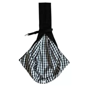 Pet Outing Carrier Bag - Bavlněná taška pro domácí zvířata, černá TopTechnology Pet Outing Carrier Bag - Bavlněná taška pro domácí zvířata, černá TopTechnology