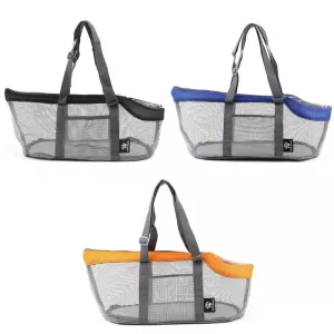 Pttie Baggie Panoramic Breathable Dog Outing Handbag (0901A Grey + Black) TopTechnology Pttie Baggie Panoramic Breathable Dog Outing Handbag (0901A Grey + Black) TopTechnology