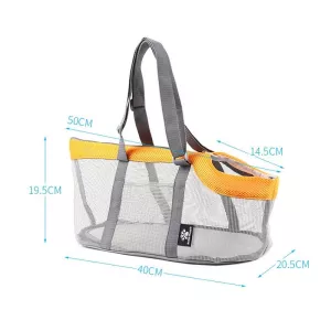 Pttie Baggie Panoramic Breathable Dog Outing Handbag (0901A Grey + Black) TopTechnology Pttie Baggie Panoramic Breathable Dog Outing Handbag (0901A Grey + Black) TopTechnology