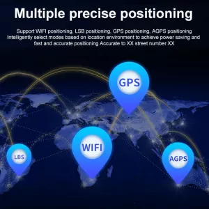 2G GPS Tracker pro domácí mazlíčky a auta - GPS+LBS+WiFi Lokátor TopTechnology