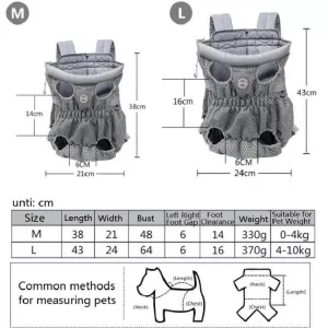Doglemi Batoh pro Psy a Kočky, Velikost L (Zeleno-Černý) TopTechnology Doglemi Batoh pro Psy a Kočky, Velikost L (Zeleno-Černý) TopTechnology
