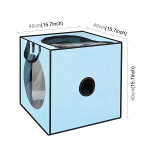 FUNADD Klec na sušení zvířat - modrá, přenosná a skládací (do 5kg) TopTechnology