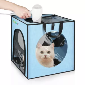 FUNADD Klec na sušení zvířat - modrá, přenosná a skládací (do 5kg) TopTechnology