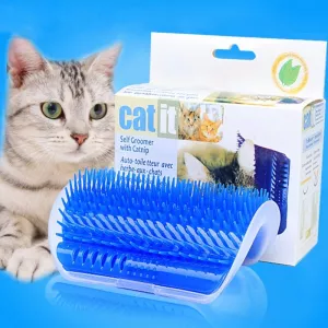 Hřeben na hlazení koček Pet Cat Corner Rub - Šedý TopTechnology Hřeben na hlazení koček Pet Cat Corner Rub - Šedý TopTechnology