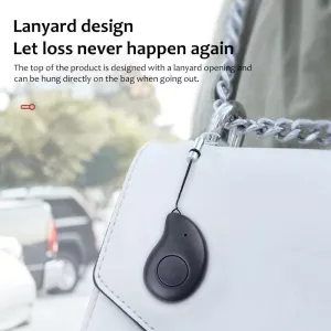Mini GPS tracker pro domácí mazlíčky s baterií, voděodolný, Bluetooth, bílý TopTechnology