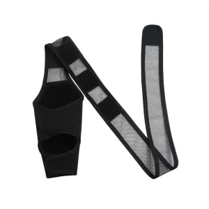 Ochranný pás na nohu psa XL (černý) pro prevenci zlomenin a podpory zranění TopTechnology Ochranný pás na nohu psa XL (černý) pro prevenci zlomenin a podpory zranění TopTechnology
