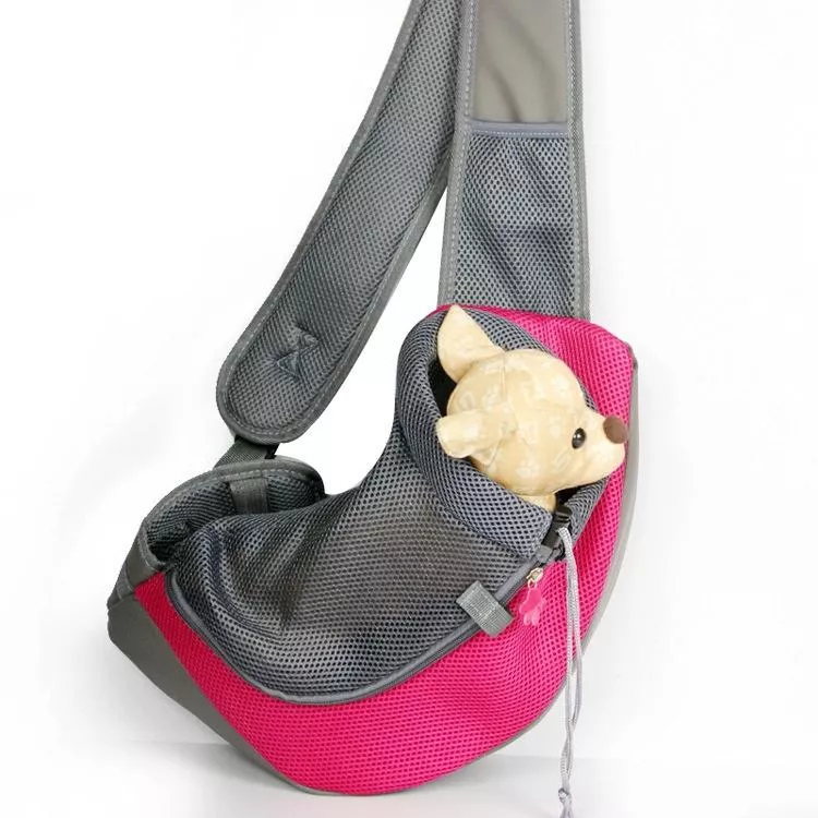 Nosítko pro psy a kočky Hands Free - Reversible Papoose Bag, Velikost: Large (Magenta) TopTechnology