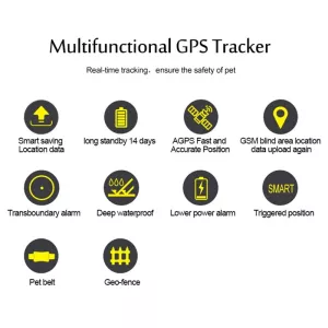 TK200 2G IP67 voděodolný GPS sledovač pro domácí mazlíčky TopTechnology