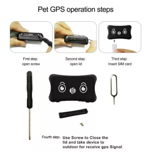 TK200 2G IP67 voděodolný GPS sledovač pro domácí mazlíčky TopTechnology