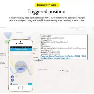 TK200 2G IP67 voděodolný GPS sledovač pro domácí mazlíčky TopTechnology