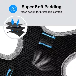 FunAdd Vodítko a hrudní popruh pro psy, odolný a reflexní, velikost M (modré) TopTechnology