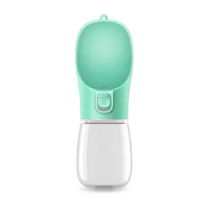 300ML Přenosný venkovní dávkovač vody pro domácí mazlíčky (zelený) TopTechnology