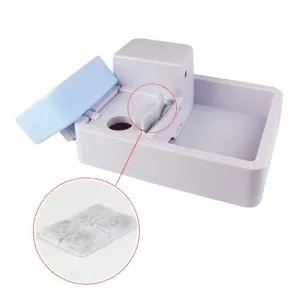 Automatický čistič pitné vody pro kočky a psy s filtrováním - UK (bílá) TopTechnology Automatický čistič pitné vody pro kočky a psy s filtrováním - UK (bílá) TopTechnology