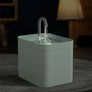 Automatický pitný fontán USB pro kočky - Antisušení (Lesní Zelená) TopTechnology Automatický pitný fontán USB pro kočky - Antisušení (Lesní Zelená) TopTechnology