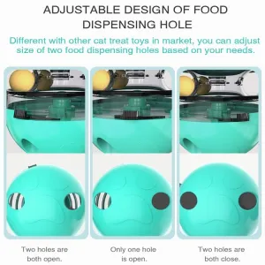 Hračka pro kočky: Pet Toy Cat Shaking Food Ball Tumbler (modrá) TopTechnology